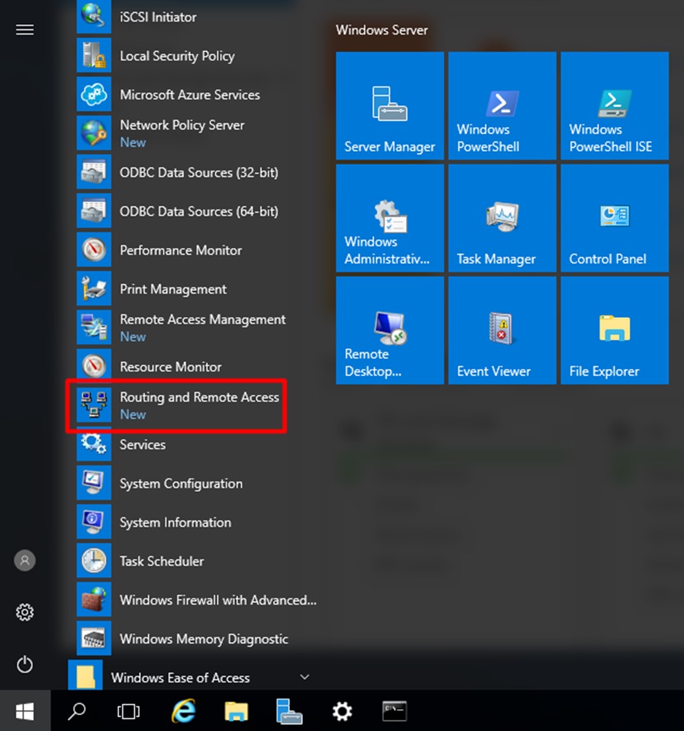 NAT trong Windows Server 2016